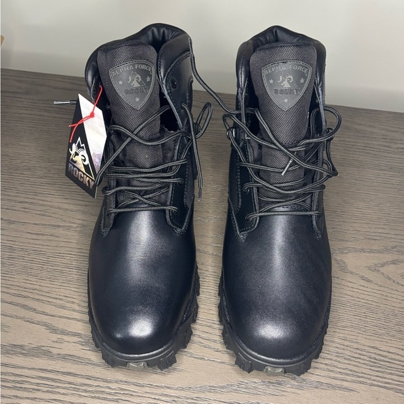 Rocky Alpha Force Waterproof Tactical Boots Men’s 15W Black